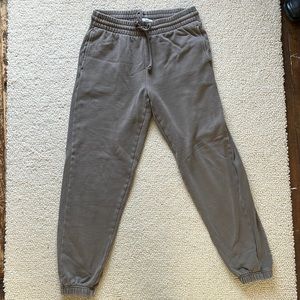 TNA Cozy Fleece Boyfriend Loungewear Cuffed Sweatpants